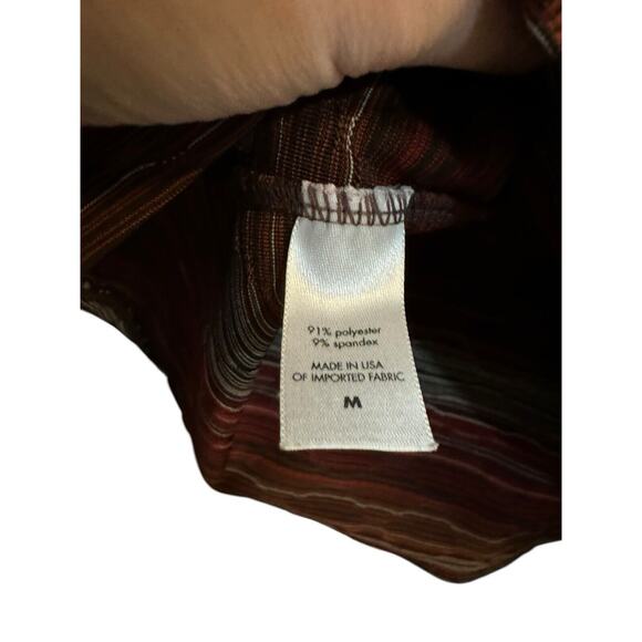 Lucy Activewear Pullover Sweatshirt Size Medium Hooded 1/2 Zip Long Sleeve - Picture 5 of 9